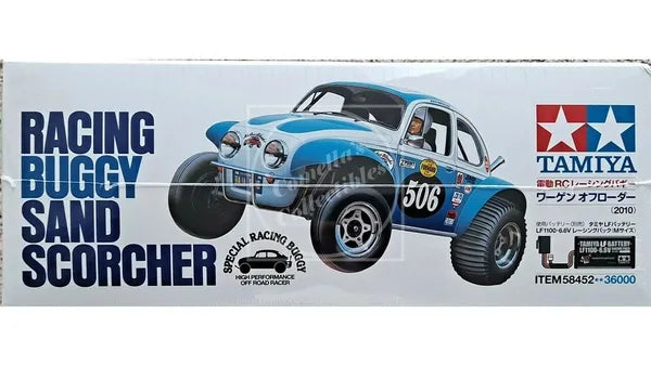 Tamiya RC 1/10 Volkswagen VW Sand Scorcher 2WD Kit with 540