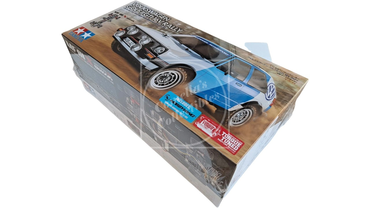 Tamiya 1/10 VW Golf II GTI 16V 4WD Kit MF-01X Chassis Motor