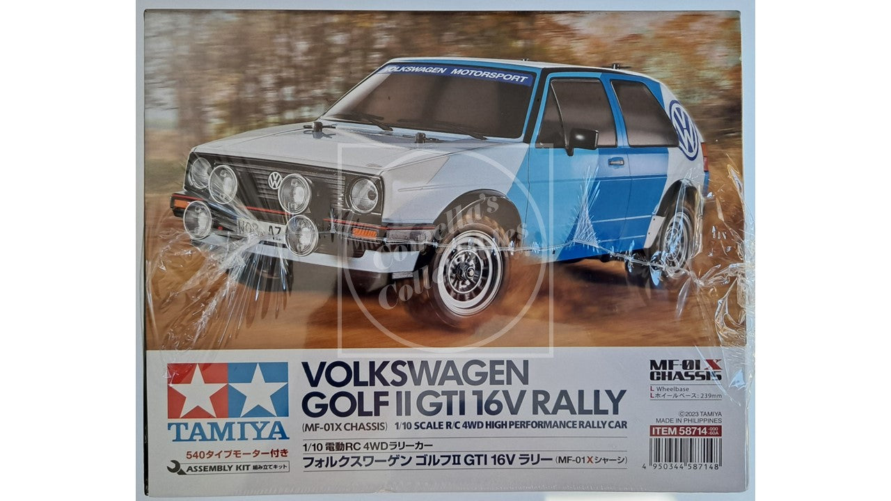 Tamiya 58714 Volkswagen Golf MK2 GTI 16v Rally - MF-01X