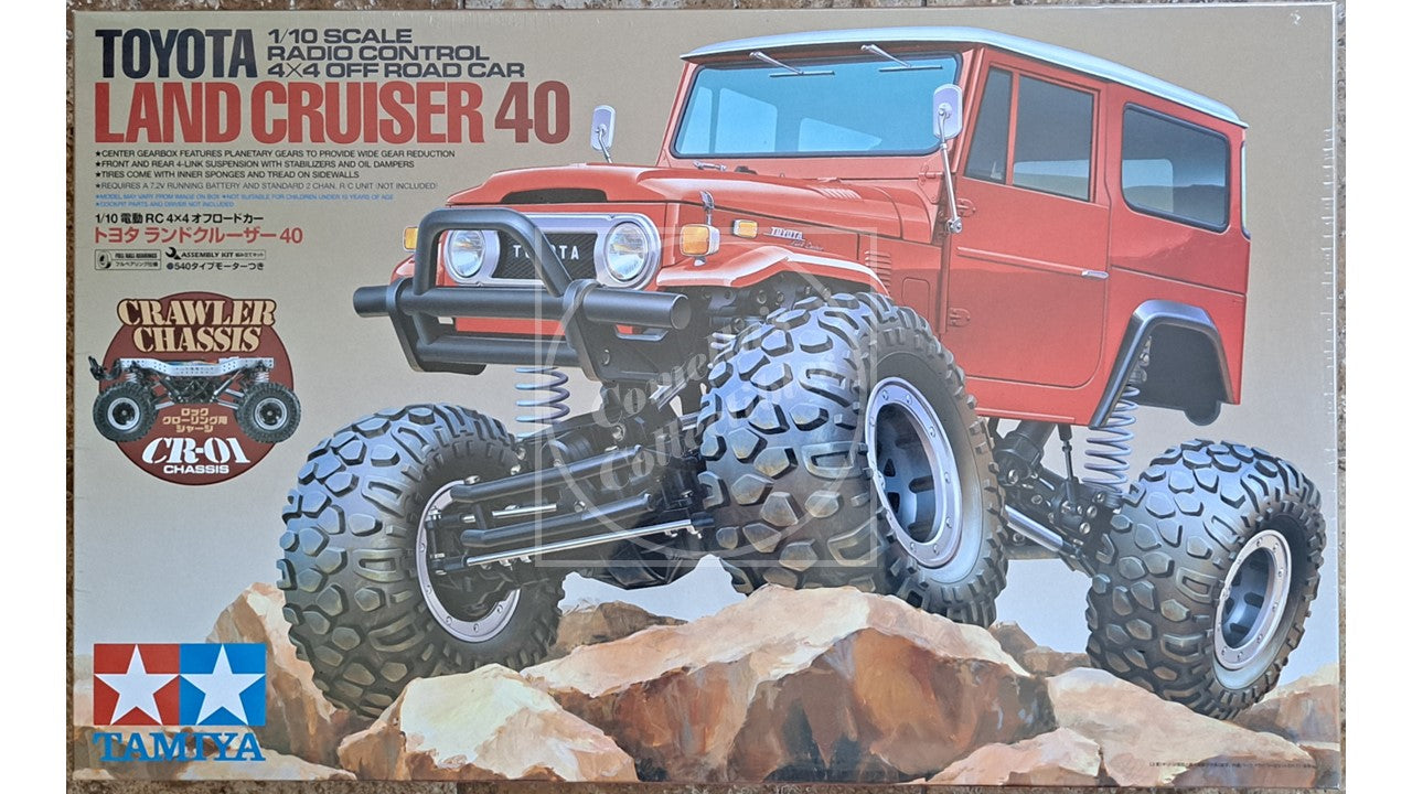 Tamiya 1/10 RC Toyota Land Cruiser 40 CR-01 4WD with Motor