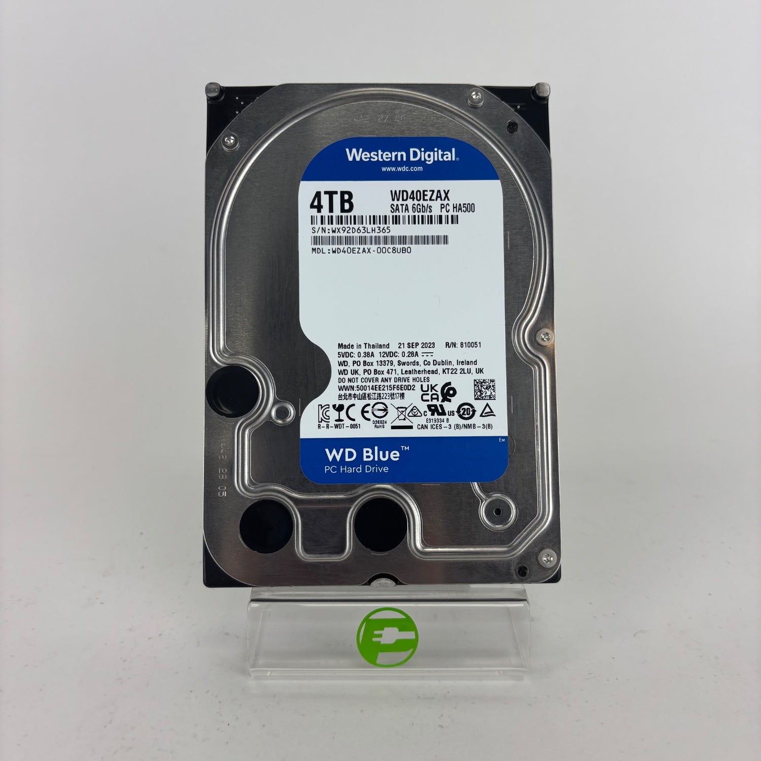 Western Digital 4TB 内蔵型ハードディスクドライブ Western Digital WD40EZAX 4TB HDD Western Digital 4TB WD Blue PC