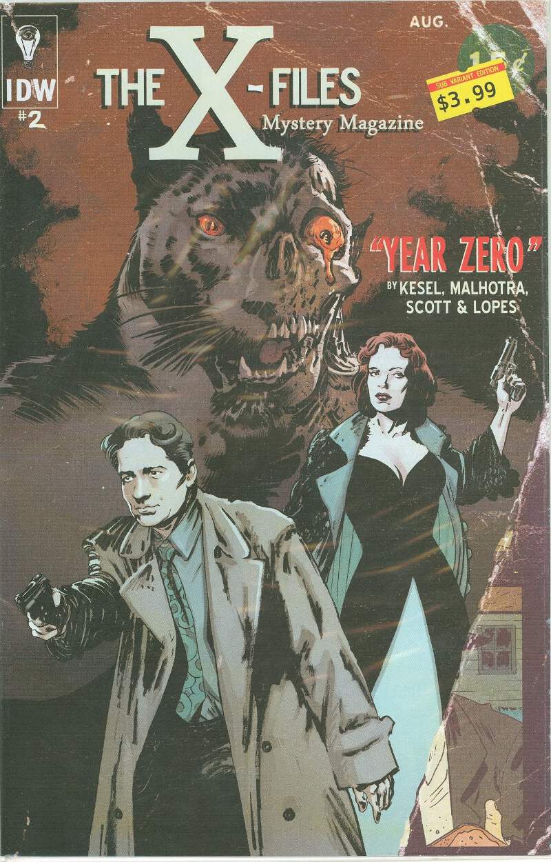 X Files Year Zero #2 (of 5) Subs. Variant VF/NM | eBay