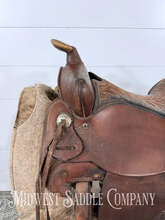 15" Circle Y Western Ranch Saddle, 6" Gullet