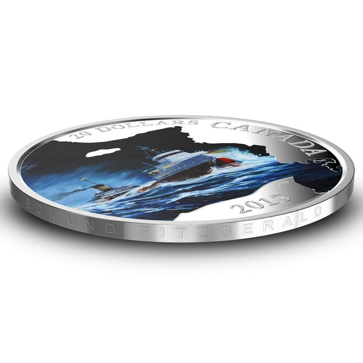 2015 $20 Lost Ships in Canadian Waters: S.S. Edmund Fitzgerald