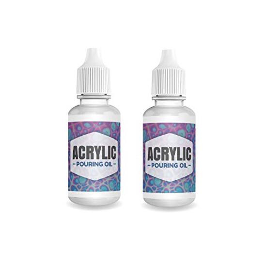 Acrylic Pouring Oil 100 Silicone Lubricant For Cell Creation In