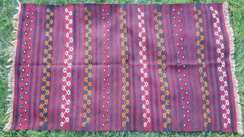 Rug 1401 Nomadic Rug Rainbow Rug Colorful Rug Floral Rug