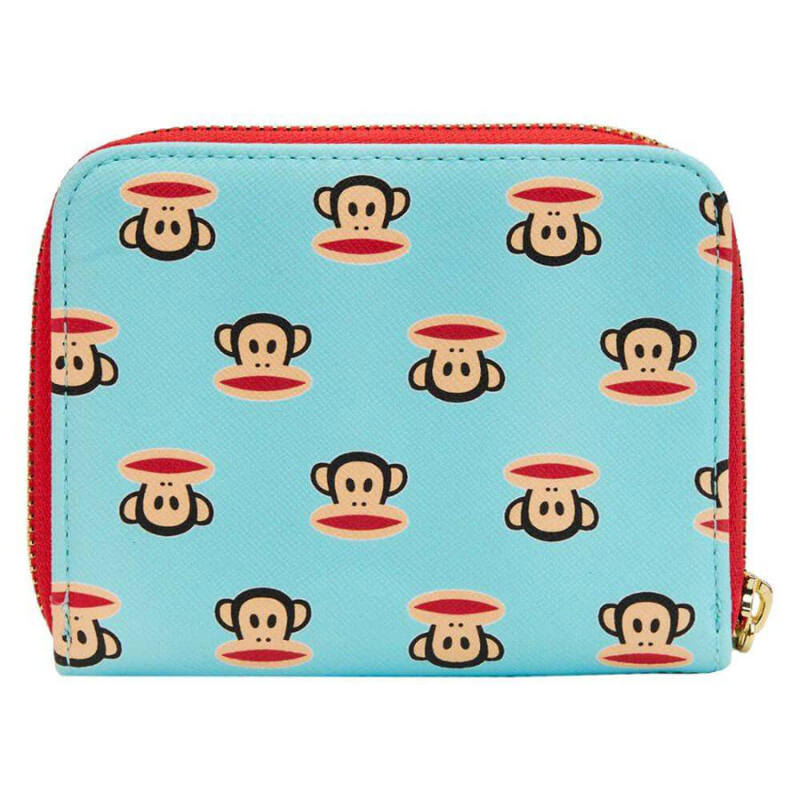 ヴェネタ Loungefly Paul Frank Julius Head Allover Print Zip Around Faux