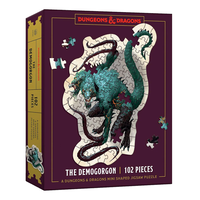 Dungeons & Dragons Mini Shaped Jigsaw Puzzle - Demogorgon Edition