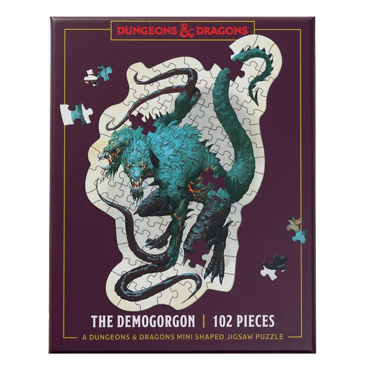 Dungeons & Dragons Mini Shaped Jigsaw Puzzle - Demogorgon Edition
