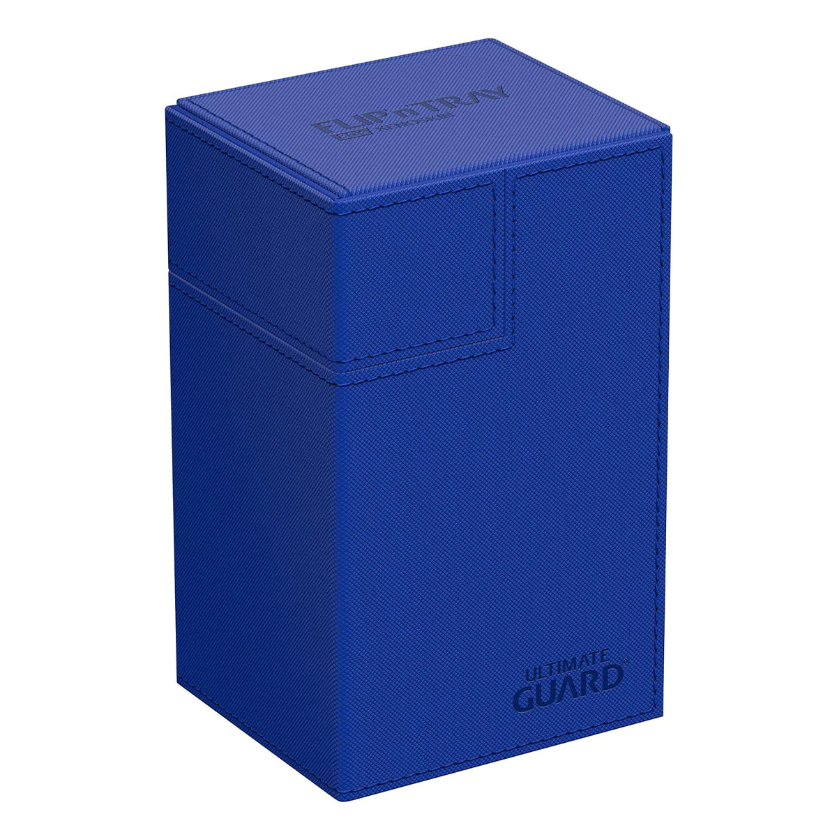 Ultimate Guard Flip n Tray Deck Case 80+ Standard Size XenoSkin Monocolor Blue Deck Box