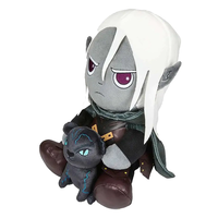 Dungeons & Dragons Drizzt and Guenhwyvar 13" Plush by Kidrobot