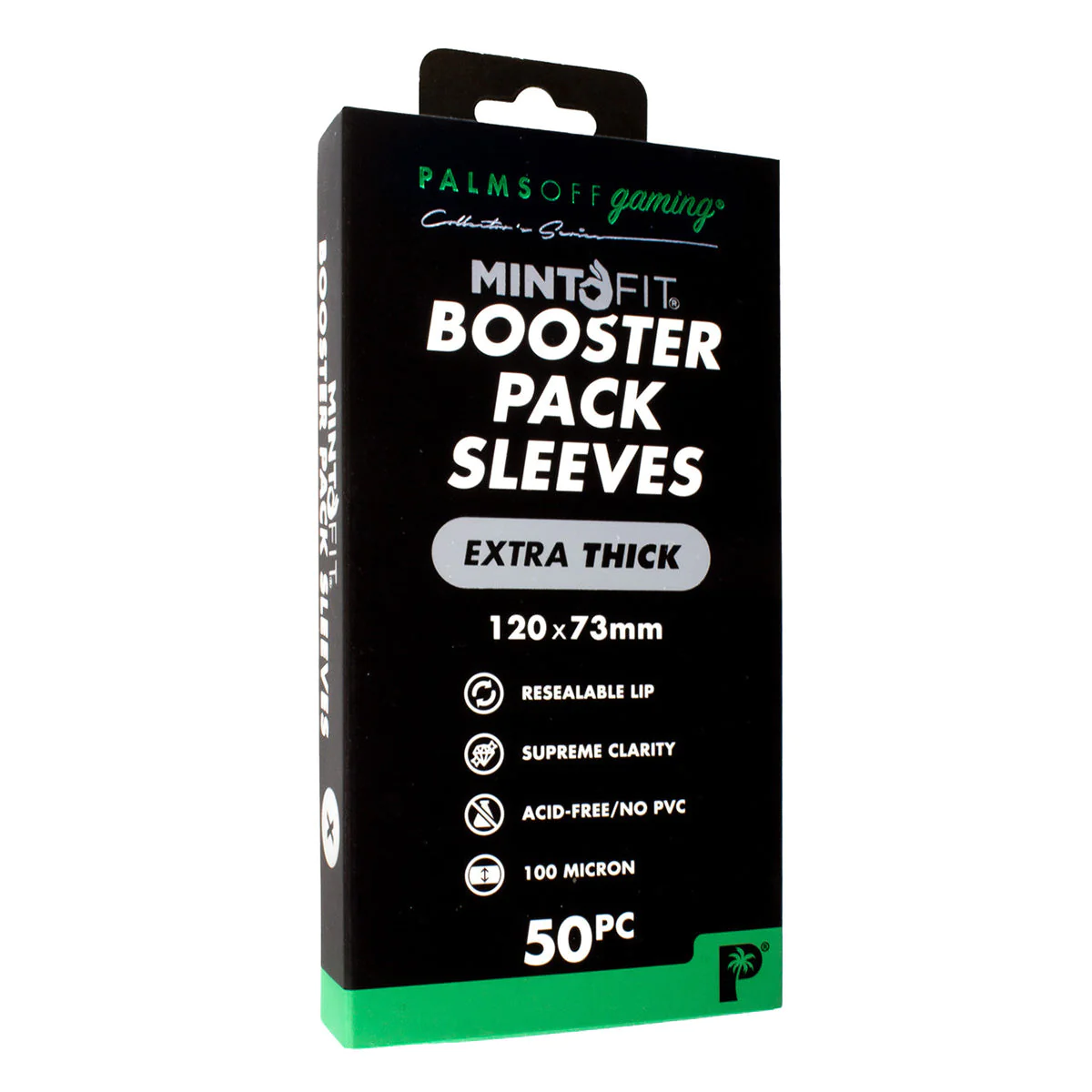 Booster Pack Mint-Fit Sleeves - Extra Thick 50pc