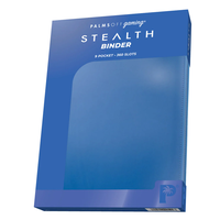 STEALTH 9 Pocket Zip Trading Card Binder - BLUE