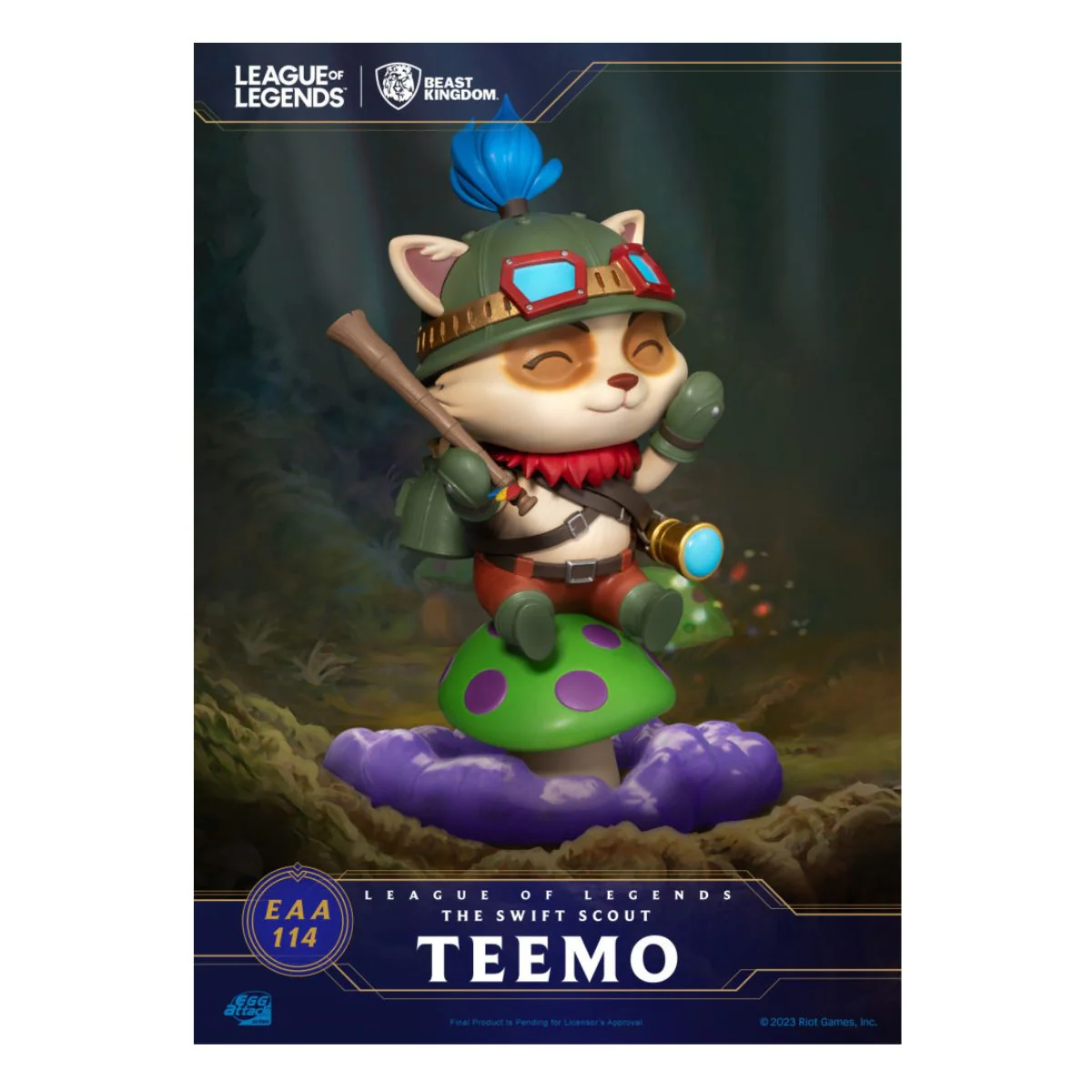 Beast Kingdom Egg Attack Action League of Legends the Swift Scout Teemo