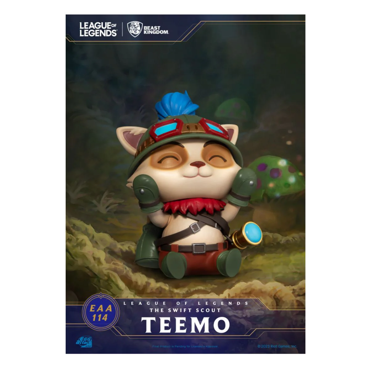Beast Kingdom Egg Attack Action League of Legends the Swift Scout Teemo