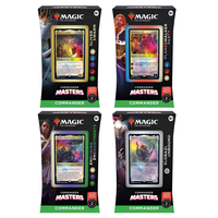 Magic Commander Masters Commander Decks (Set of 4)