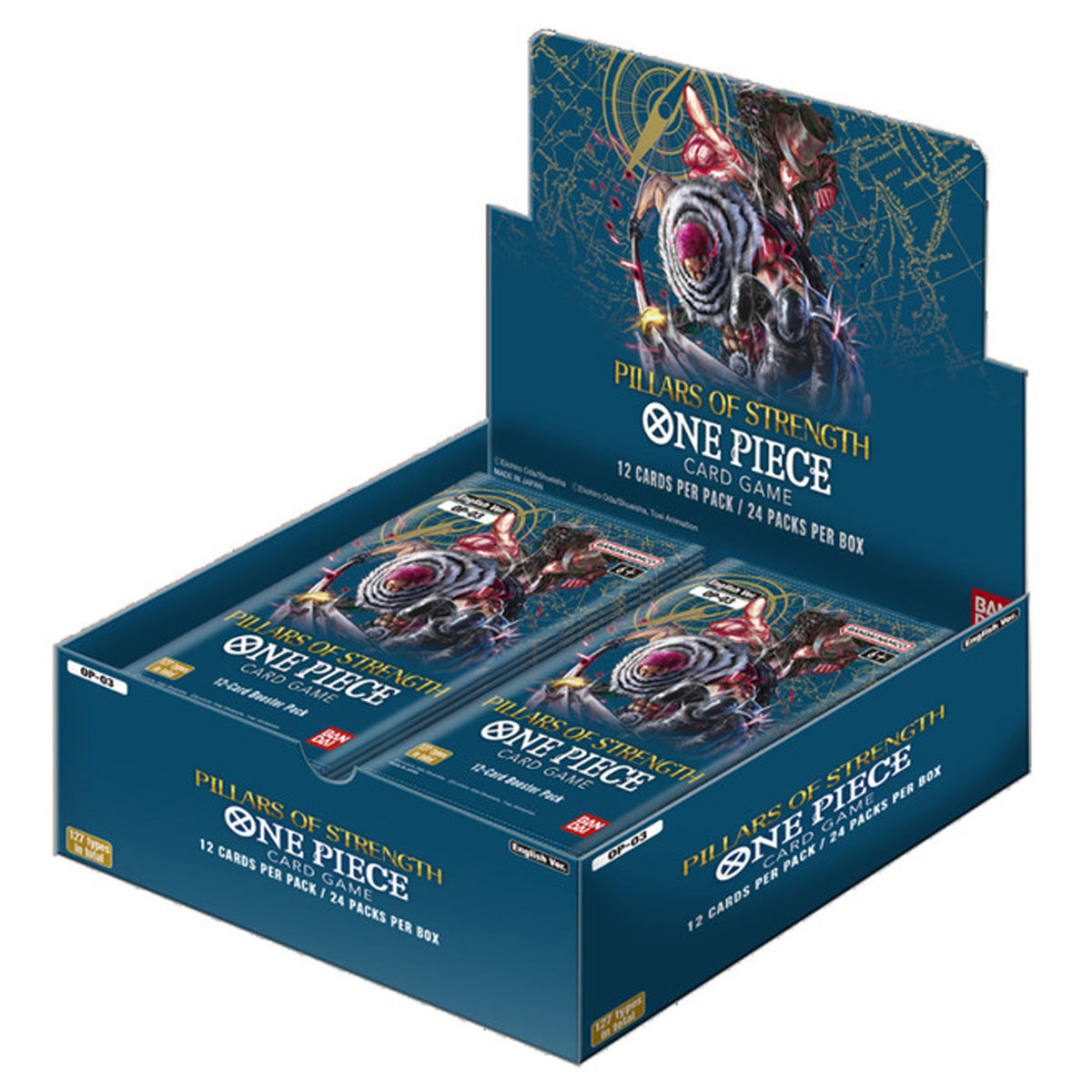 One Piece Card Game Pillars of Strength OP-03 Booster Box | eBay