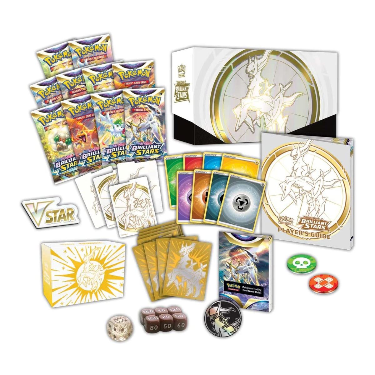 Pokemon TCG Brilliant Stars Pokemon Center Elite Trainer Box Plus