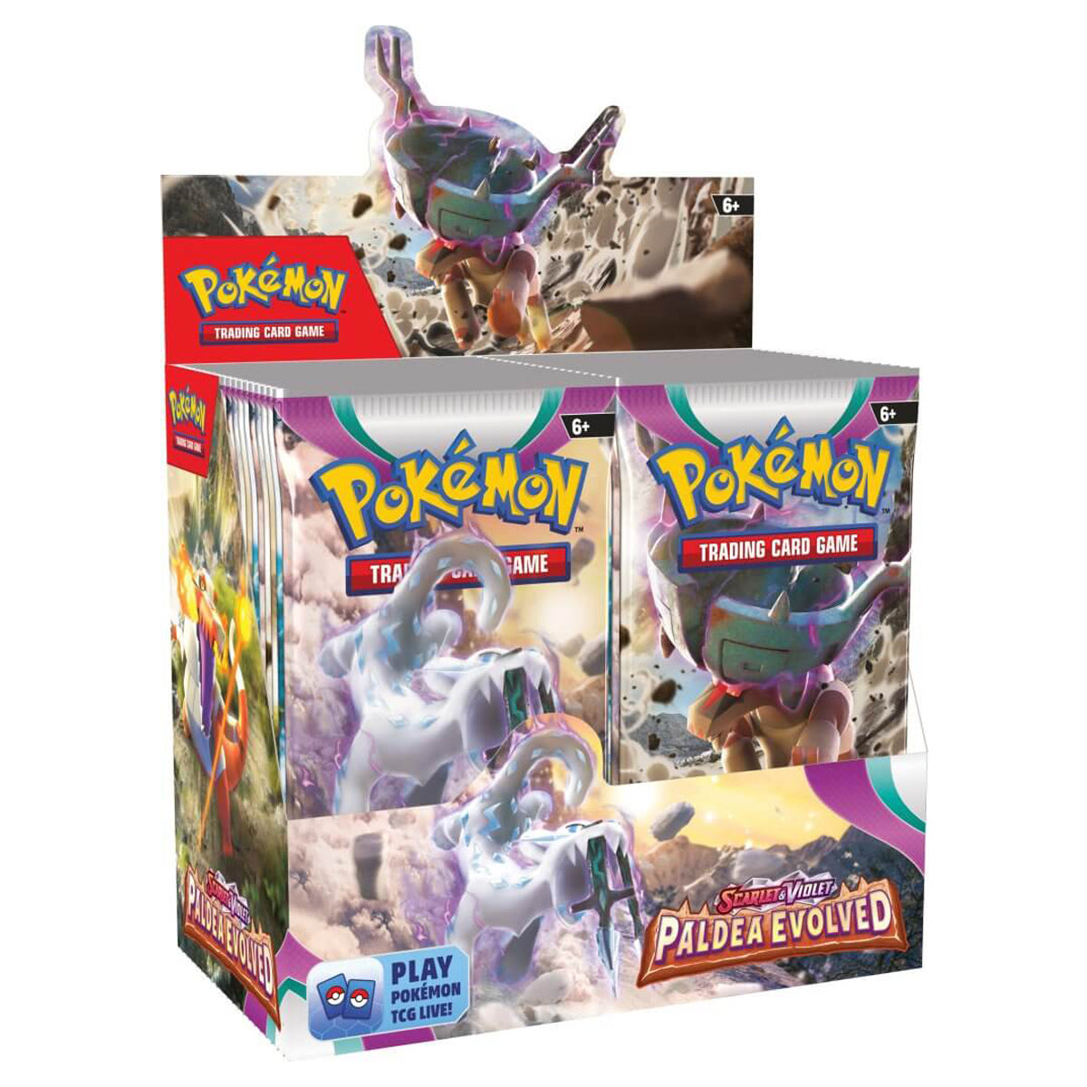 paldea evolved booster box chase cards Scarlet & Violet Paldea Evolved Booster Box POKEMON TCG