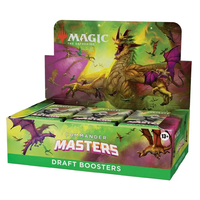 Magic Commander Masters Draft Booster Box