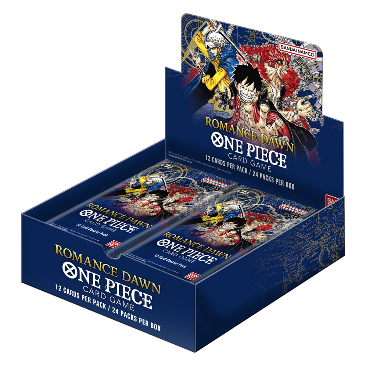 one piece cards booster box One Piece Card Game: The Azure Sea's Seven Japanese Booster Box (OP-14 main image 1