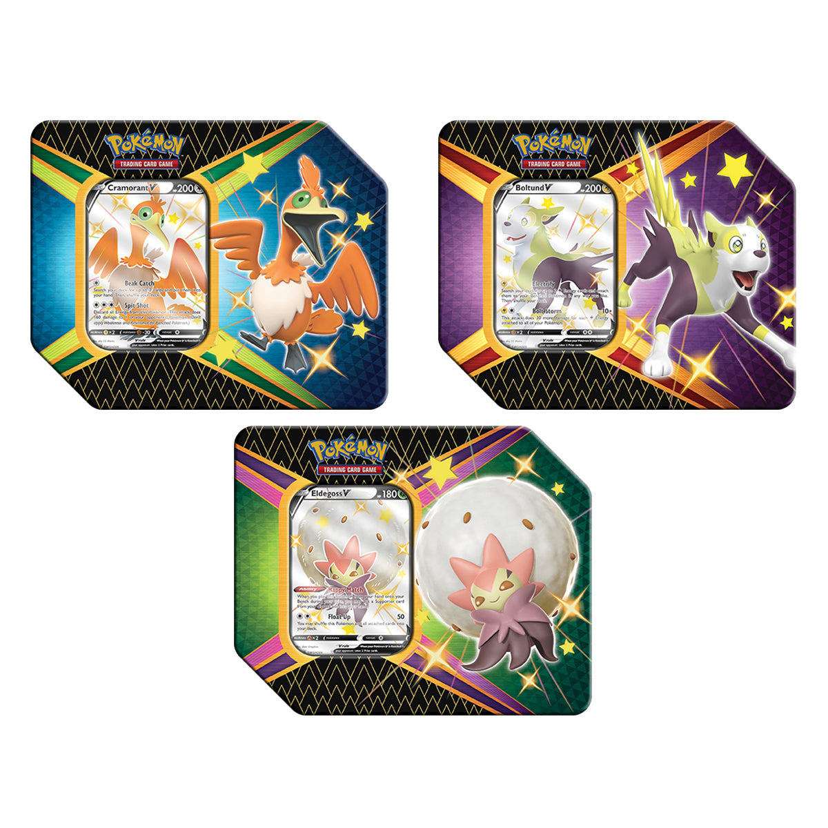 Pokemon Shining Fates Tin (Set of 3) | eBay