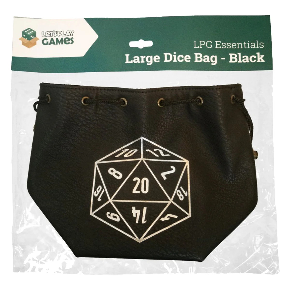 LPG Large Dice Bag Black