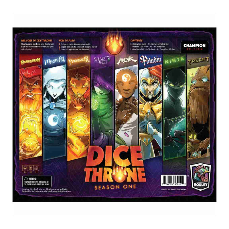 Dice Throne Season One Battle Chest