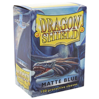 Dragon Shield Standard 100ct Blue MATTE 63x88mm