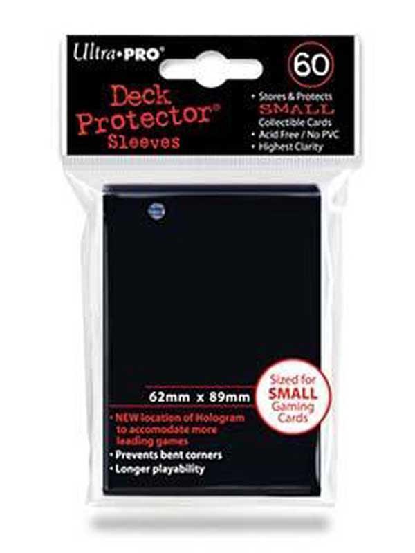 ULTRA PRO Deck Protector Sleeves Small 60ct 62 x 89 Black | eBay ULTRA PRO Deck Protector Sleeves Small 60ct 62 x 89 Black | eBay