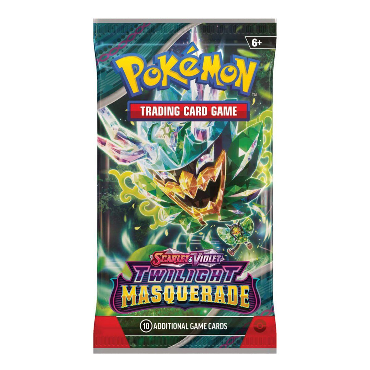 POKEMON TCG Scarlet & Violet Twilight Masquerade Single Booster Pack | eBay