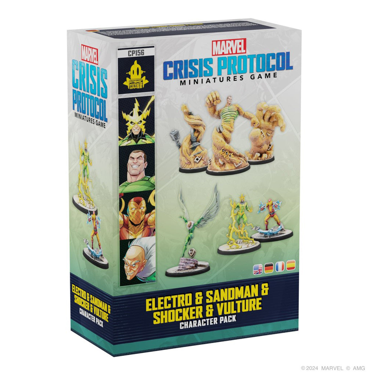 Marvel Crisis Protocol Miniatures Game Electro & Sandman