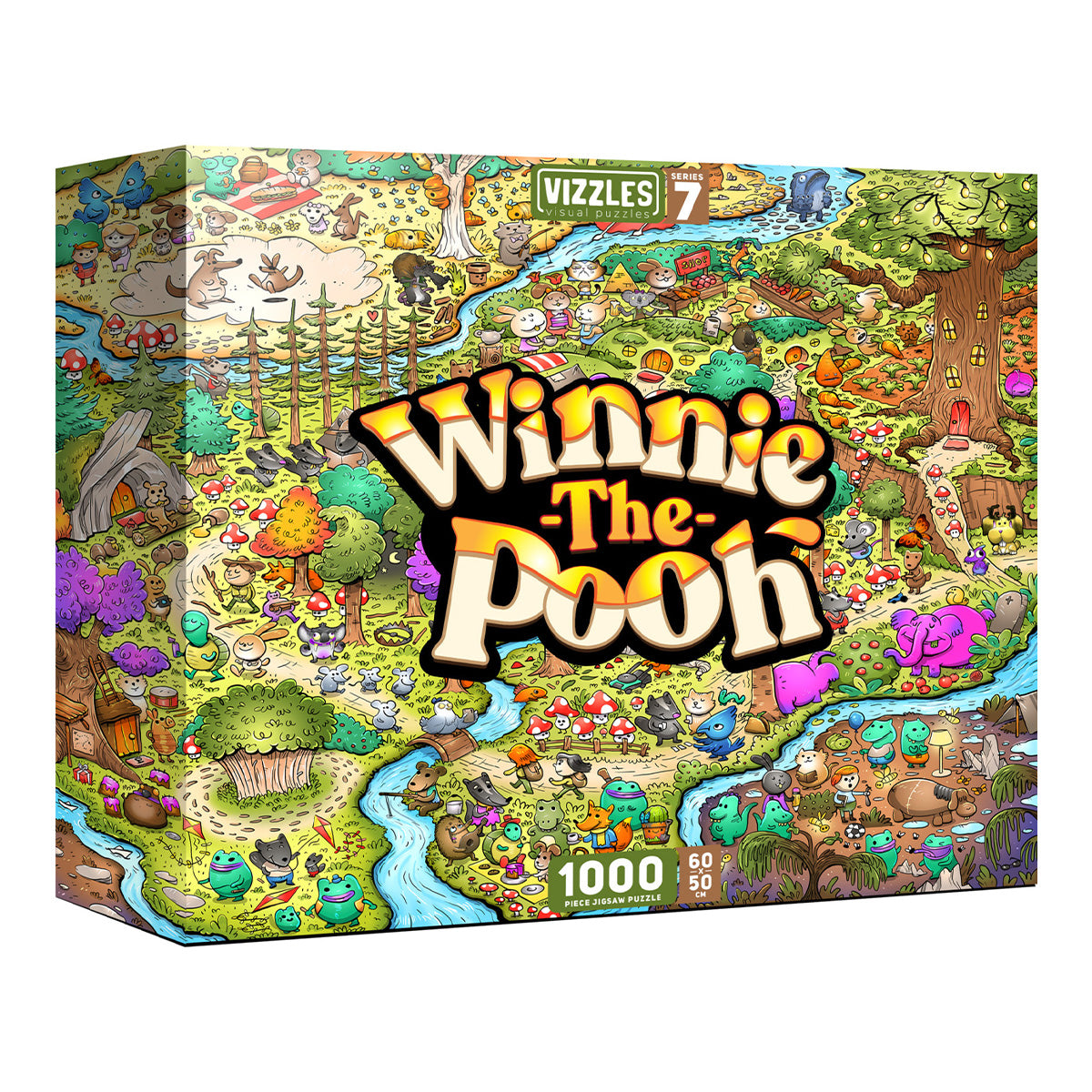 Vizzles Winnie-the-Pooh 1000pc Jigsaw Puzzle
