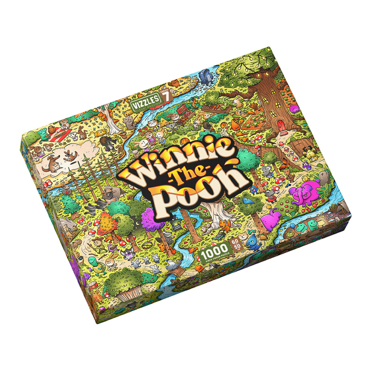 Vizzles Winnie-the-Pooh 1000pc Jigsaw Puzzle