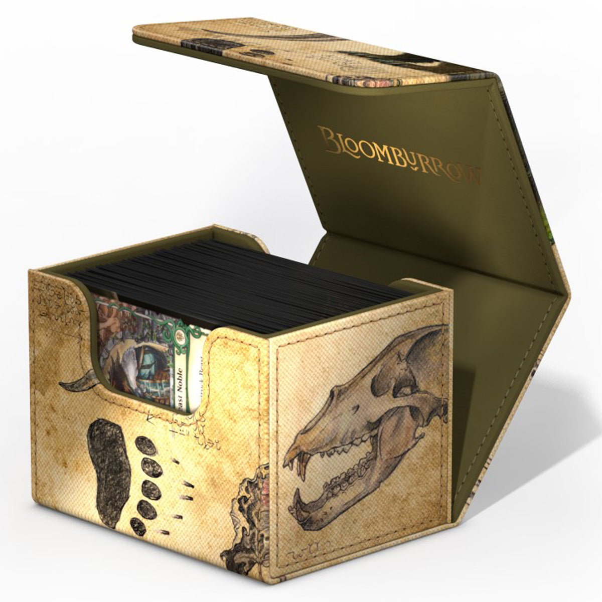 Ultimate Guard Sidewinder 100+ Xenoskin Deck Box - MTG Bloomburrow - Lumra, Bellow of the Woods