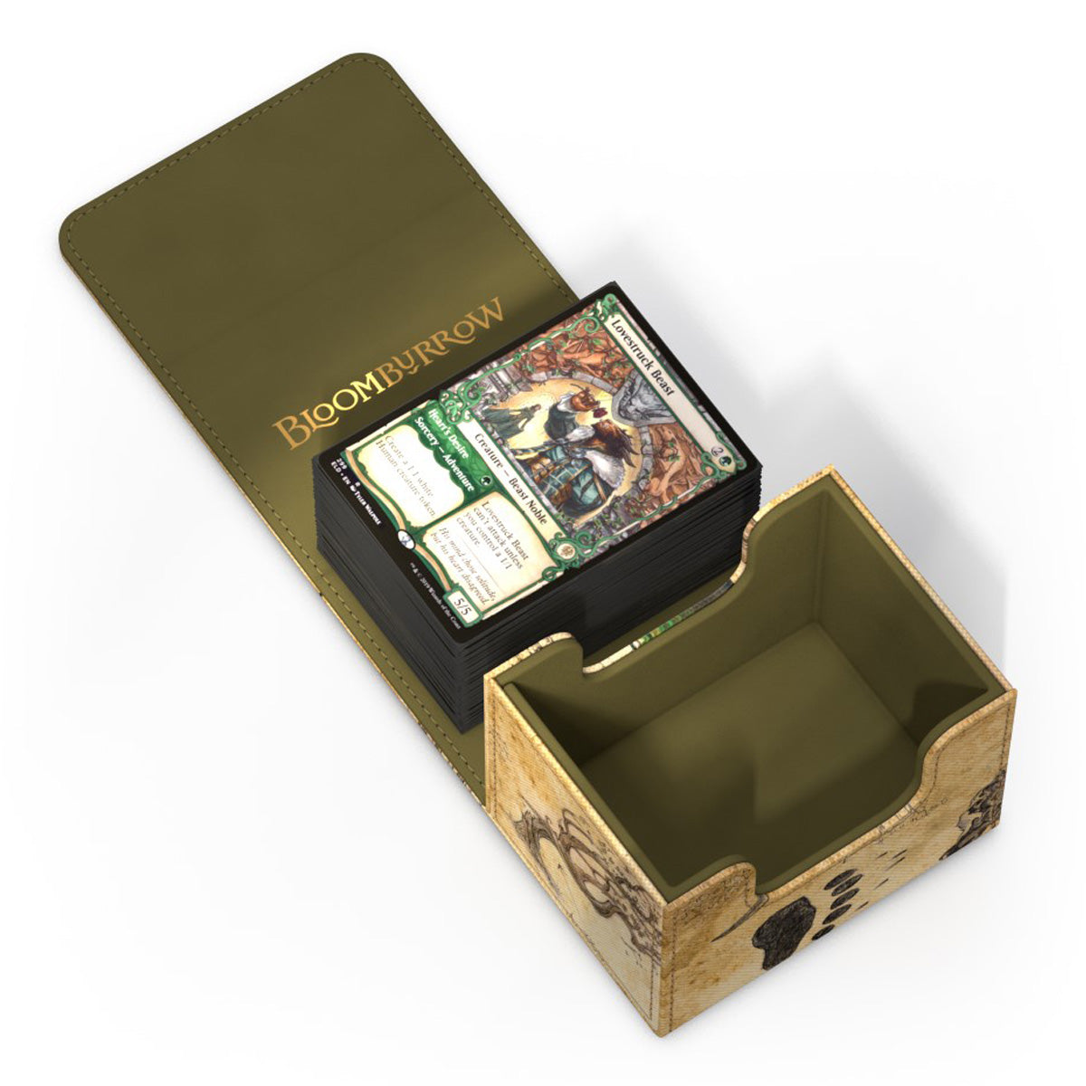 Ultimate Guard Sidewinder 100+ Xenoskin Deck Box - MTG Bloomburrow - Lumra, Bellow of the Woods