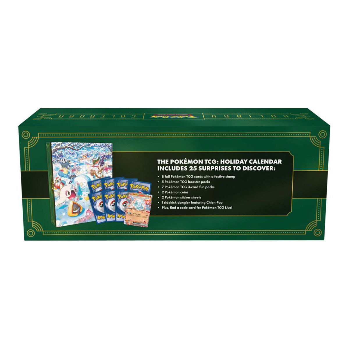 Pokemon TCG Holiday Calendar 新品未開封 Amazon.com: Pokémon TCG: Holiday Calendar (8 Foil Promo