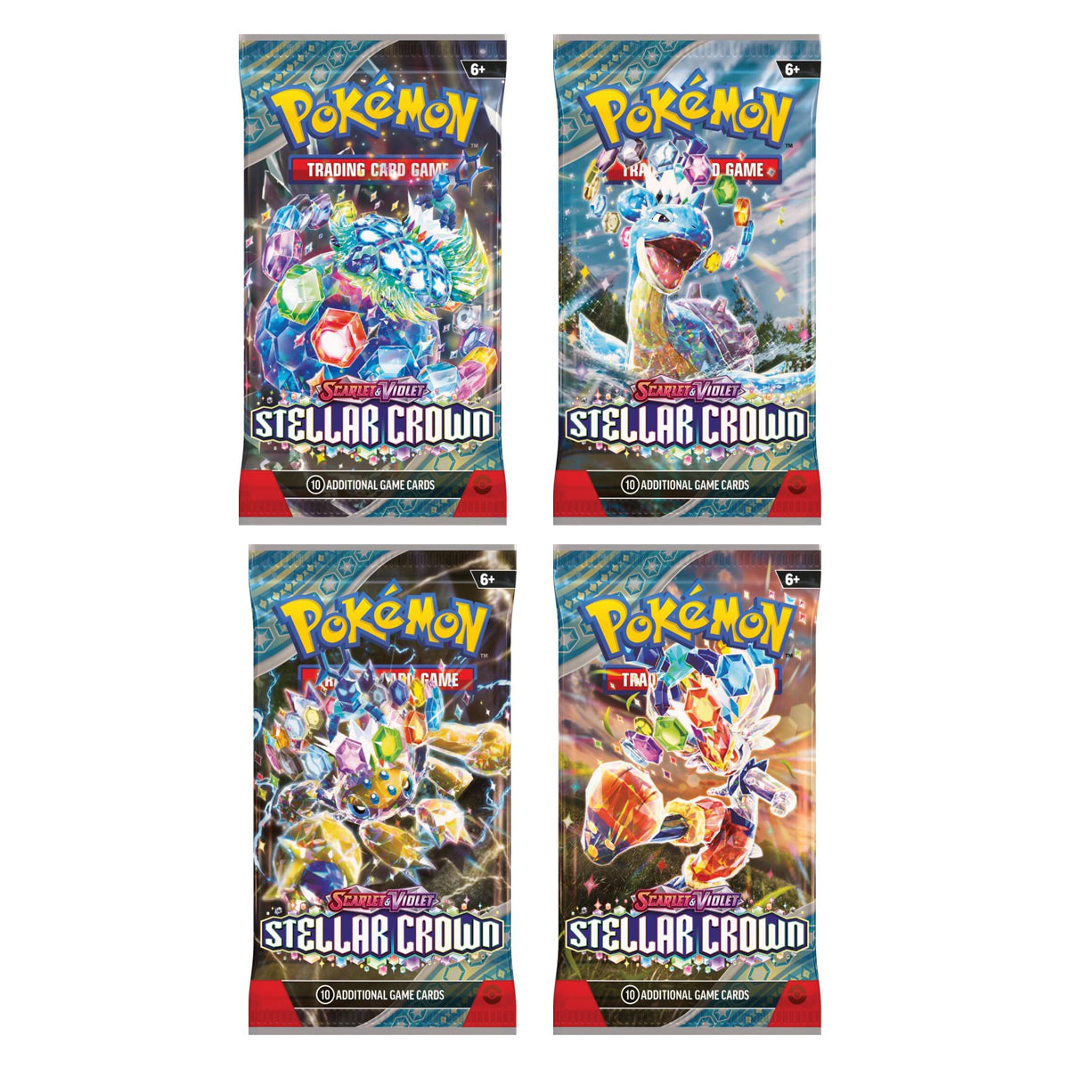 Scarlet & Violet Stellar Crown Single Booster Pack POKEMON TCG