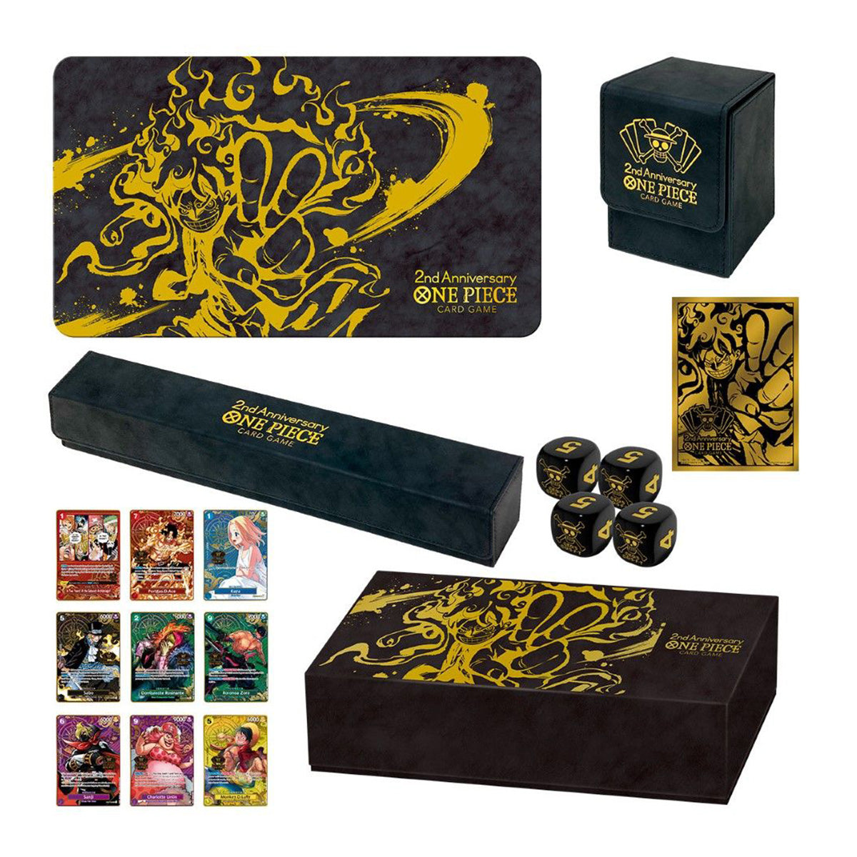 One Piece Card Game Japanese 2nd Anniversary Set (English