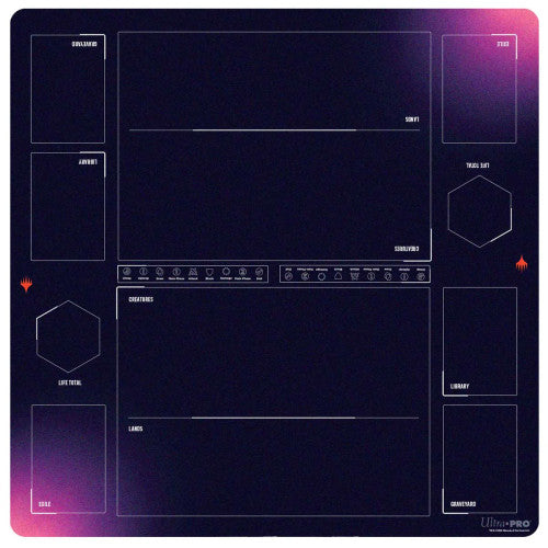 Ultra Pro Magic MTG Foundations Learn to Play 2 Player Battlemat Playmat