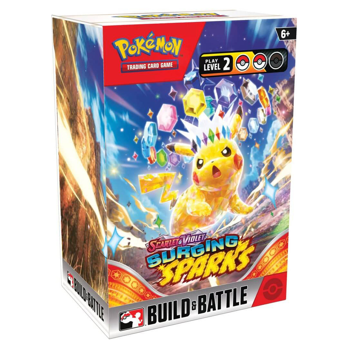 POKEMON TCG Scarlet & Violet Surging Sparks Build & Battle Box