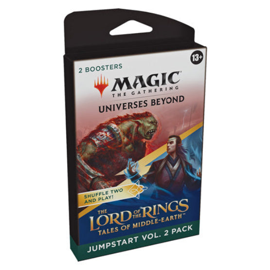 lotr jumpstart booster box Magic Lord of the Rings Tales of Middle Earth Holiday Release Jumpstart Vol  2 Pa