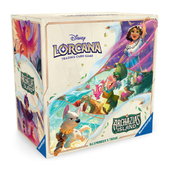 Disney Lorcana TCG Series 7 Archazia's Island Illumineer's Trove Box | eBay