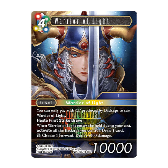Final Fantasy TCG World Champion Decks 2024