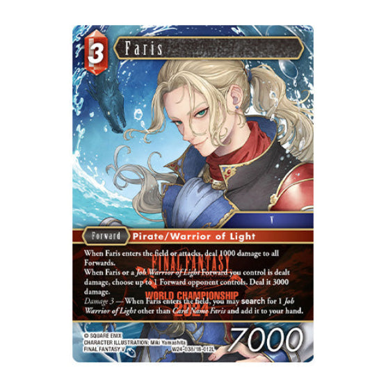Final Fantasy TCG World Champion Decks 2024