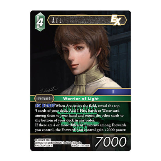 Final Fantasy TCG World Champion Decks 2024