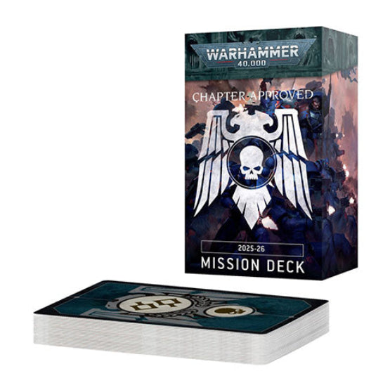 Warhammer 40K Chapter Approved 2025-2026 Mission Deck | eBay