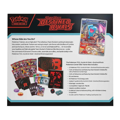 Destined Rivals Elite Trainer Box Pokemon Centre Edition POKEMON
