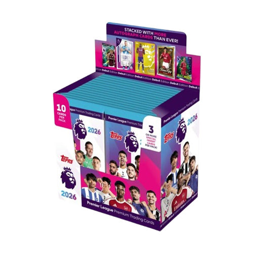 Topps Premier League 2026 Trading Cards Booster Box | eBay