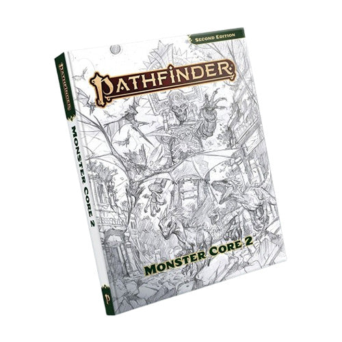 Pathfinder 2nd Edition RPG ORC Monster Core 2 Sketch Edition